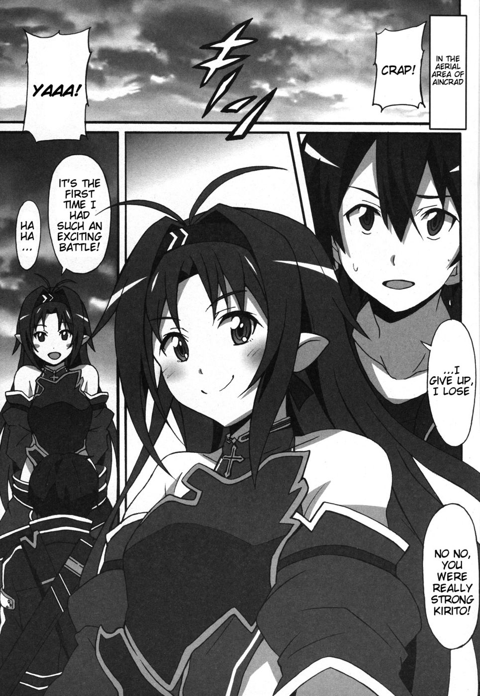 Hentai Manga Comic-Sword Art Online Hollow Sensual-Chapter 2-2